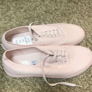 light pink vans!